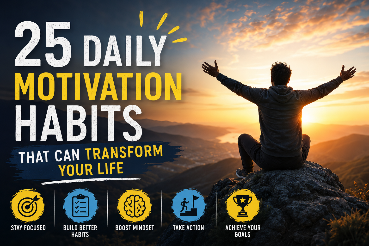 25 Daily Motivation Habits That Can Transform Your Life