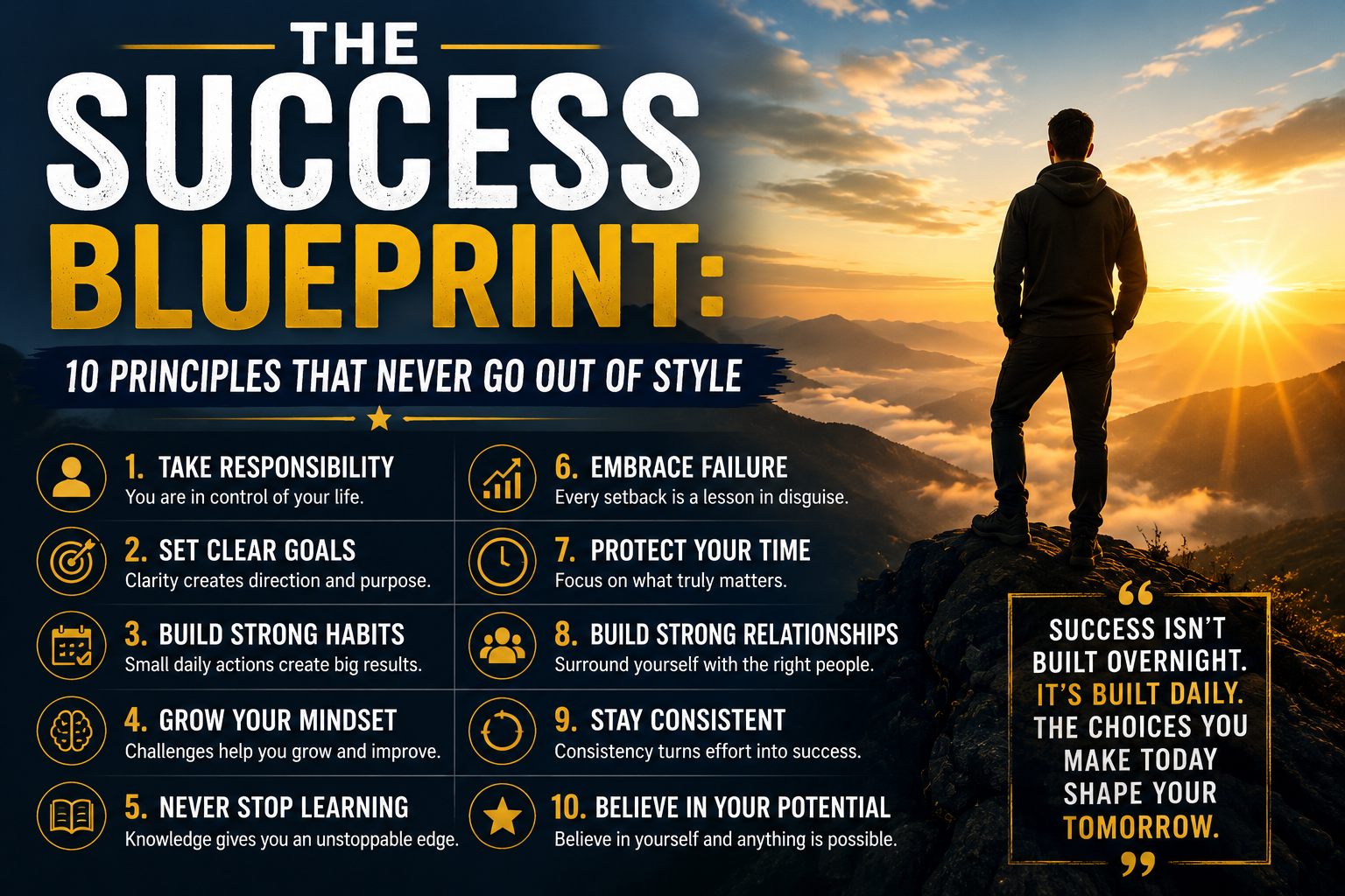 The Success Blueprint: 10 Principles That Never Go Out of Style