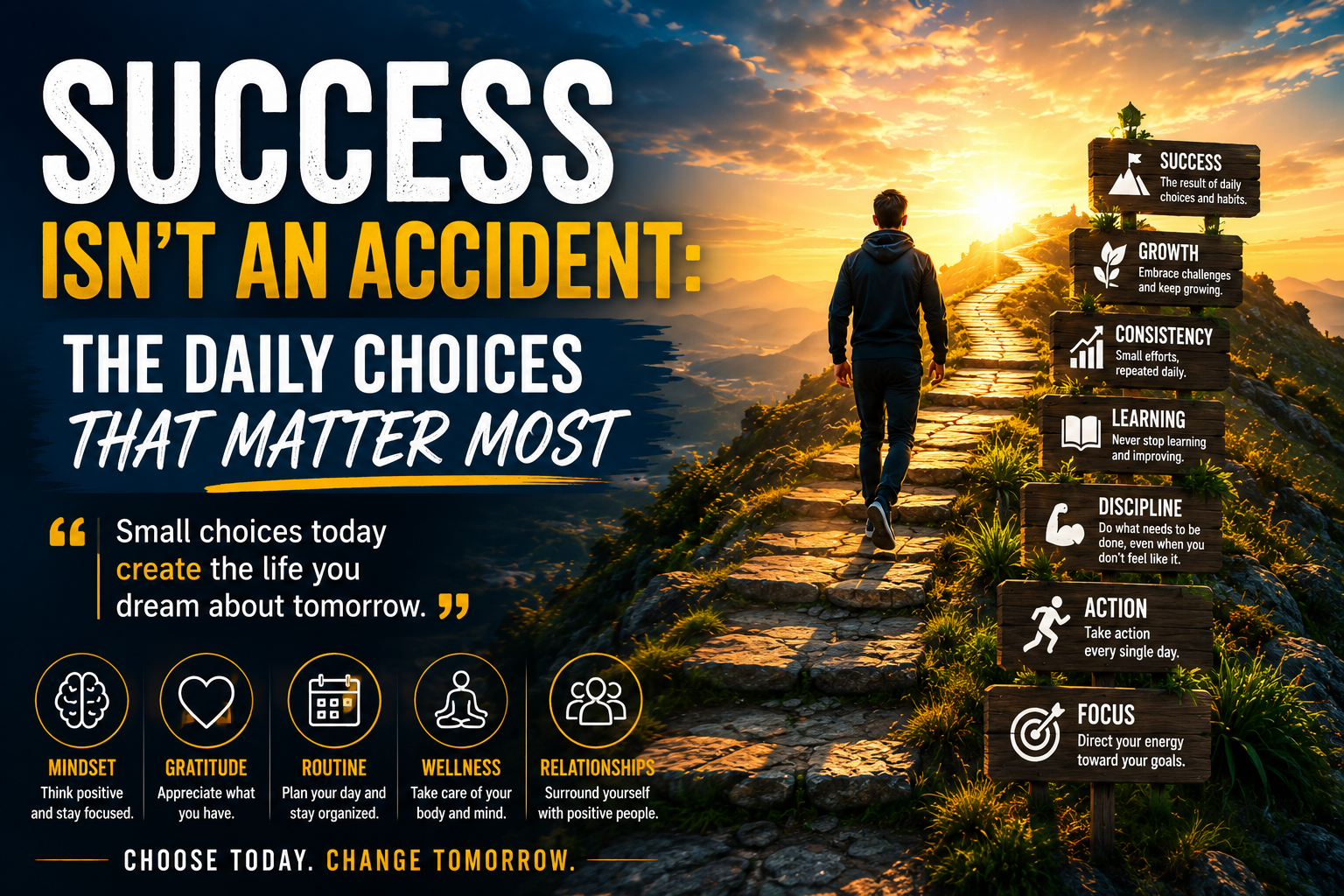 Success Isn't an Accident: The Daily Choices That Matter Most