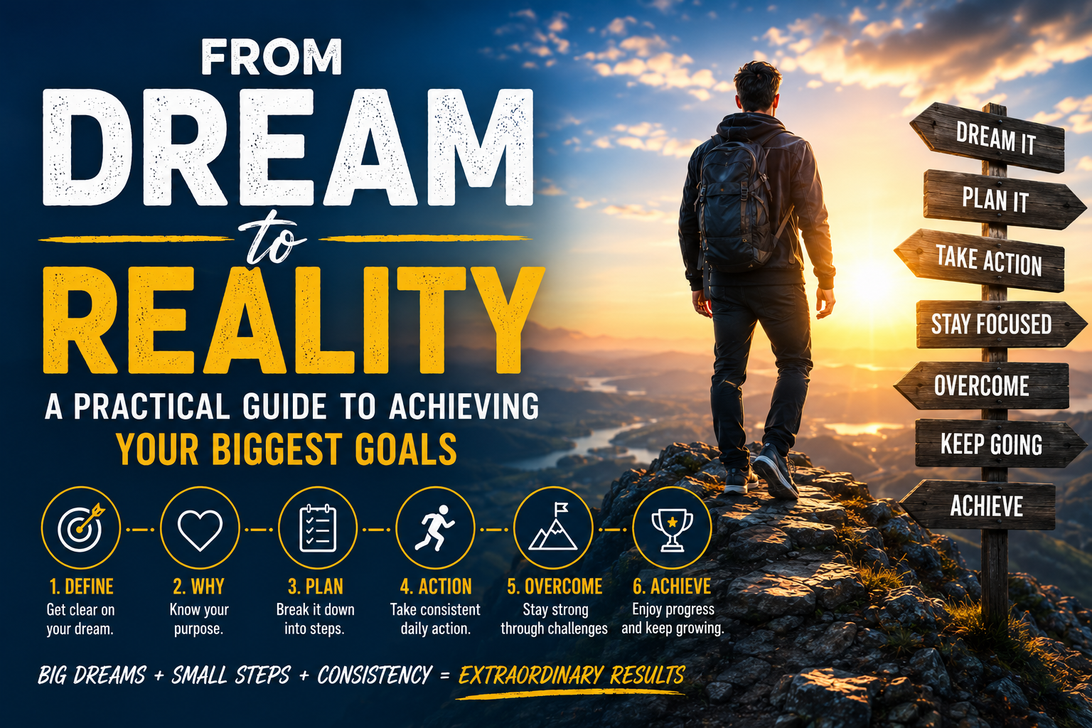 From Dream to Reality: A Practical Guide to Achieving Your Biggest Goals